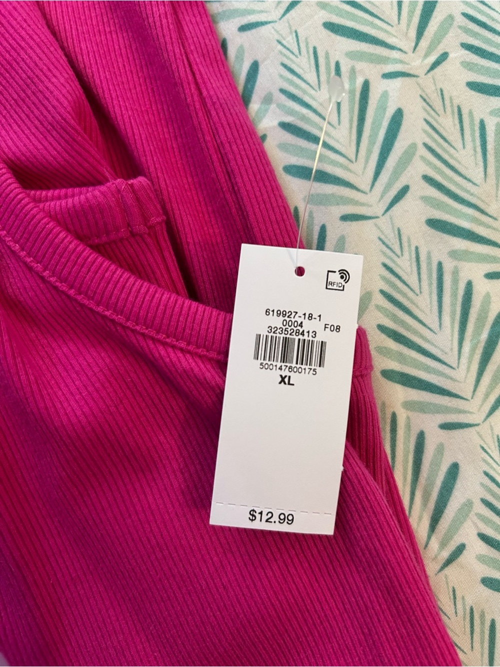 First-Layer Ribbed Scoop-Neck Tank Top - Picture 4 of 7